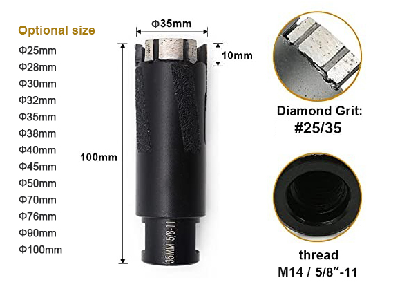 granito di perforazione