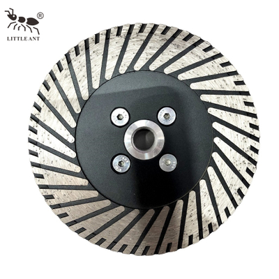 Diamond Turbo Blade con flangia per cemento in arenaria di granito