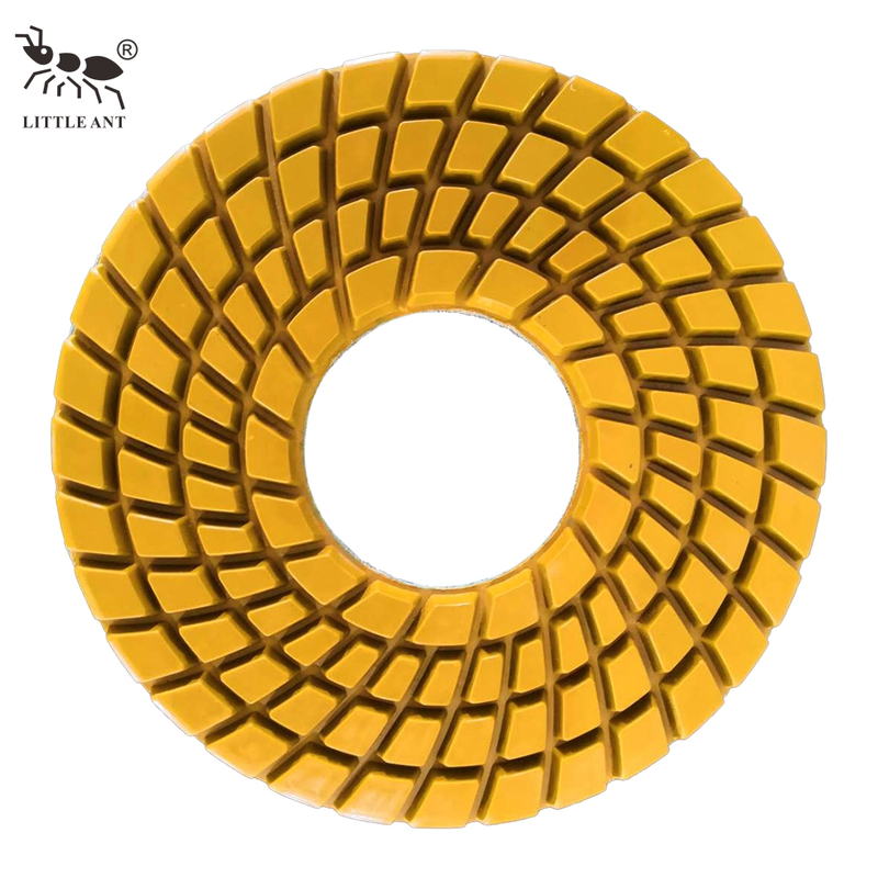 Piccola formica da 250 mm da 10 pollici pad pad a spirale per utensile per utensile in granito in granito terrazzo quarzo