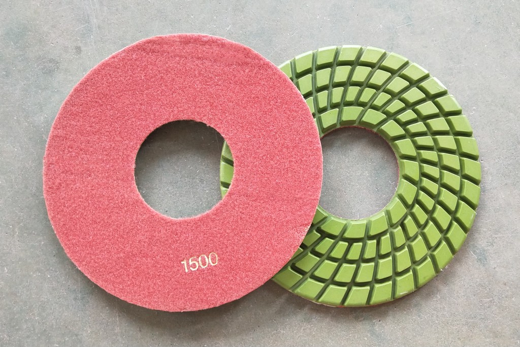 Piccola formica da 250 mm da 10 pollici pad pad a spirale per utensile per utensile in granito in granito terrazzo quarzo