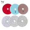 Piccola formica da 3 passi PASCHIO Diamond Wet Polishing Pad flessibile per il cemento calcare in pietra calcarea di granito in marmo in pietra in pietra