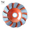 Mola per calcestruzzo diamantata verniciata con legante metallico più venduta per la macinazione di calcestruzzo e pietra.