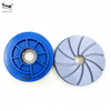 Pad di lucidatura in resina a blocchi di serpella con lumaca con la rinaccia con backer in PVC.