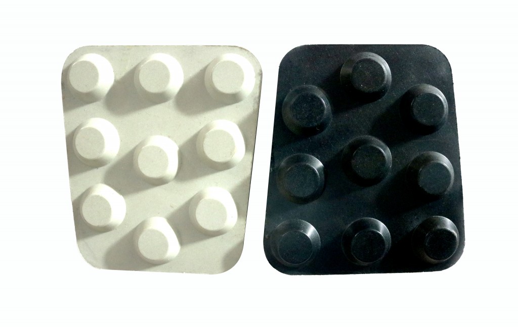 Piccola pad di lucidatura del pavimento in resina di Francoforte