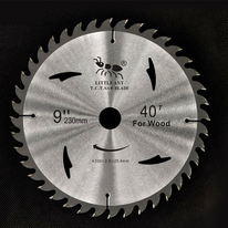 Blade sega circolare da taglio in legno da 9 pollici 40 denti