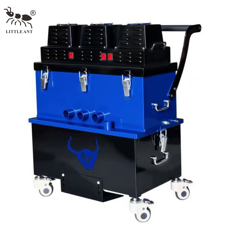 LITTLE ANT Aspirapolvere industriale a tre teste XGN-330