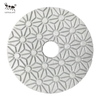 Piccola formica 3 o 4 gradini Modello di fiori Diamond Polishing Wet Polishing Flexible per il granito in marmo di pietra Terrazzo calcare