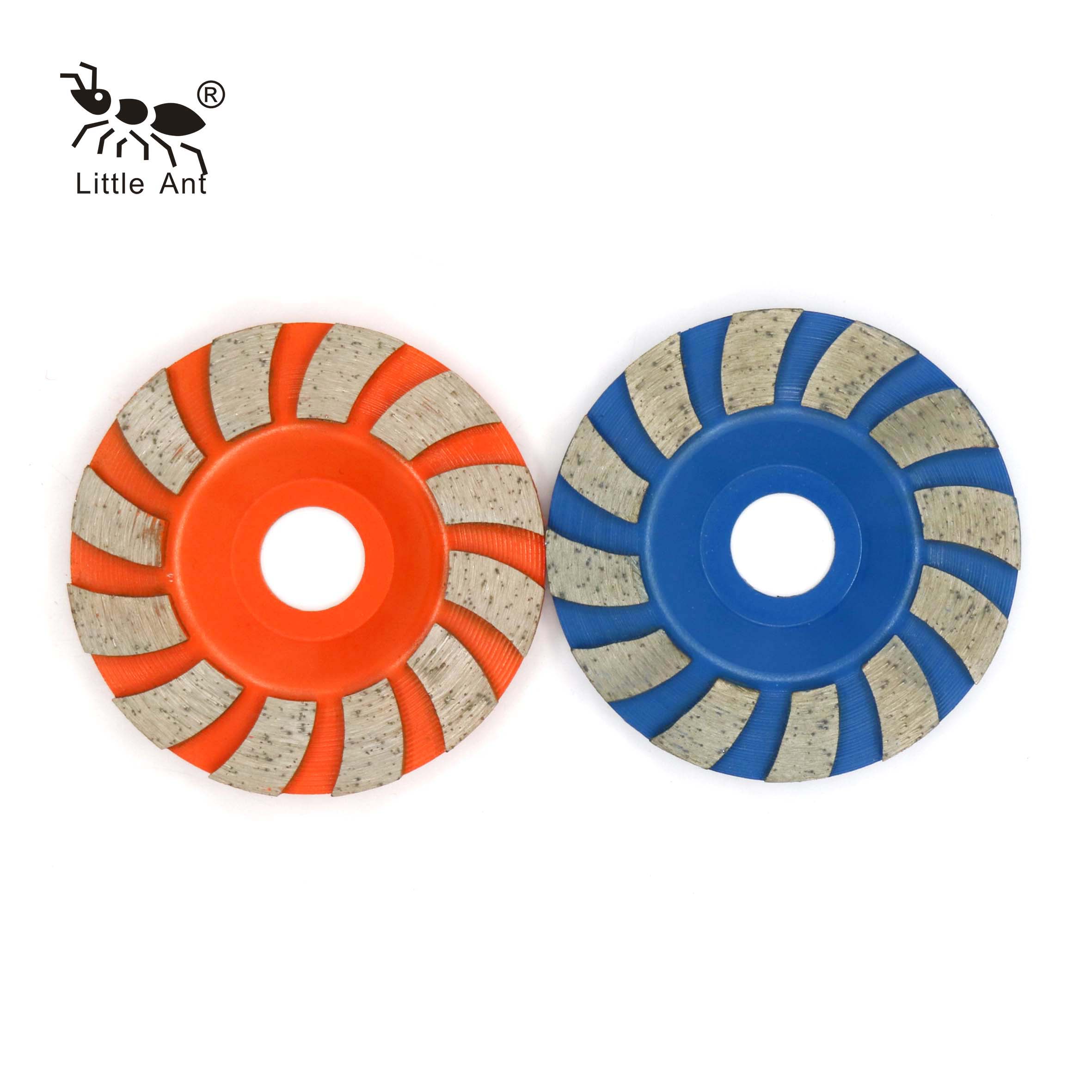 Mola per calcestruzzo diamantata verniciata con legante metallico più venduta per la macinazione di calcestruzzo e pietra.