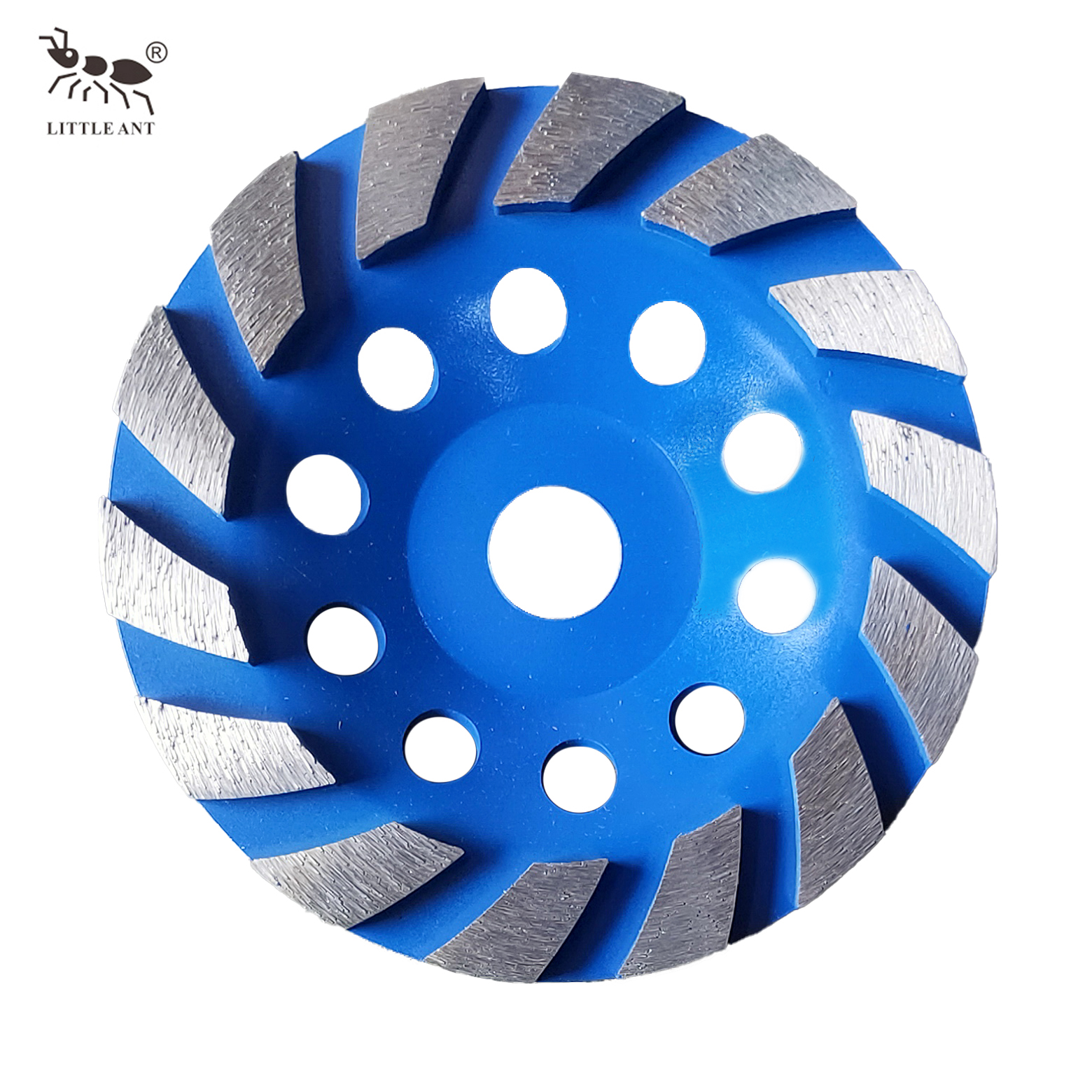 LITTLE ANT Mola a tazza diamantata circolare 3 pollici 4 pollici 5 pollici 6 pollici 7 pollici Utensili abrasivi per calcestruzzo