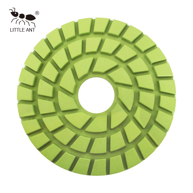 Piccola formica da 180 mm 7 "Pad paving per pavimenti in resina elevata nitidezza umido Usa in marmo in granito quarzo