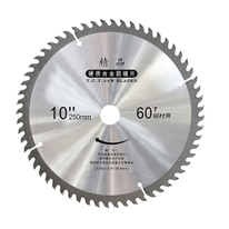 10 pollici da 60 denti TCT TCT tagliente lama della sega circolare
