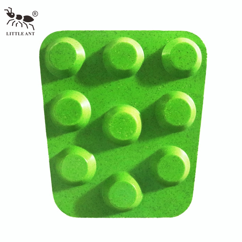 Piccola pad di lucidatura del pavimento in resina di Francoforte