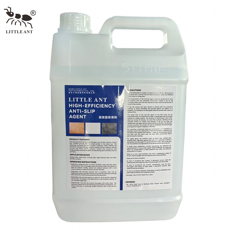 LITTLE ANT Trattamento antiscivolo ad alta efficienza per pavimenti in piastrelle di ceramica, marmo, granito, pietra