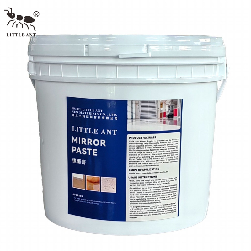 LITTLE ANT Pasta lucidante a specchio per pietra per la finitura del piano di lavoro in marmo, granito e quarzo